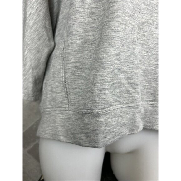 Danskin T-shirt long-sleeve size XL gray active workout Gym Wear Yoga Sweater - Picture 3 of 4